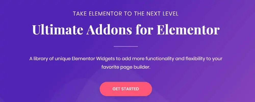 Ultimate Addons for Elementor תוסף עבור האלמנטור