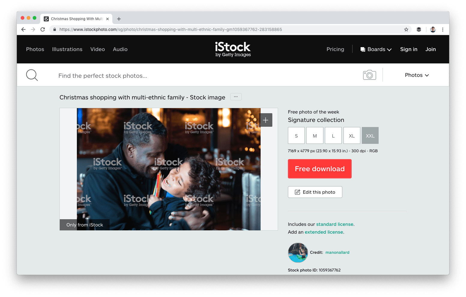 iStock אתרים לתמונות חינם